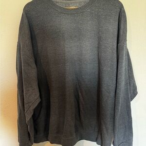 2Xl Athletic Works Men's Charcoal Crewneck Sweater